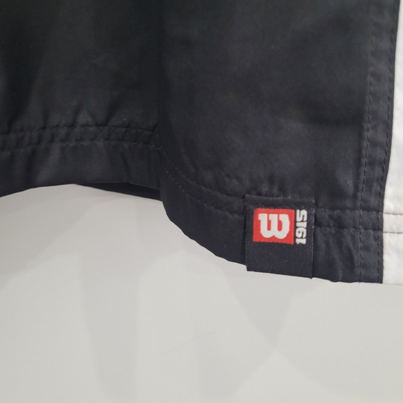 Wilson full zipper windbreaker jacket - Men's size Medium - Picture 6 of 8